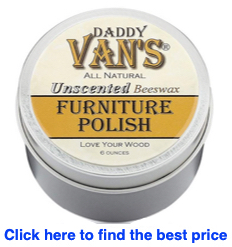 daddy van's unscented beeswax
