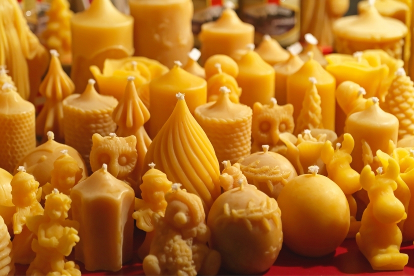 pure beeswax candles