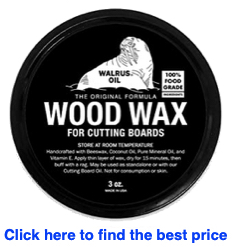 walrus oil wood wax for cutting boards