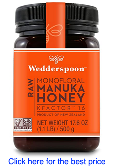 Wedderspoon Raw Premium Manuka Honey 1.1lb