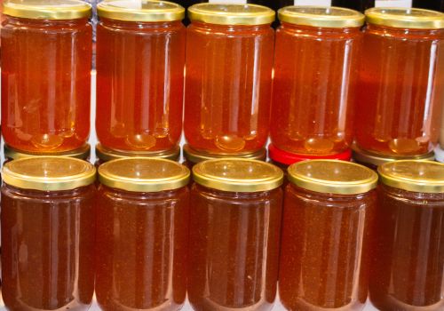 jars on honey full of nutrients